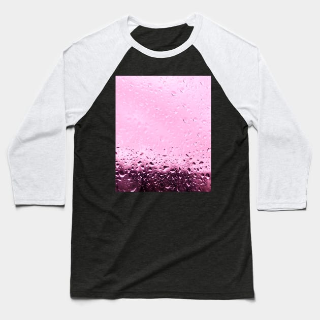 Violet rain Baseball T-Shirt by Evgeniya